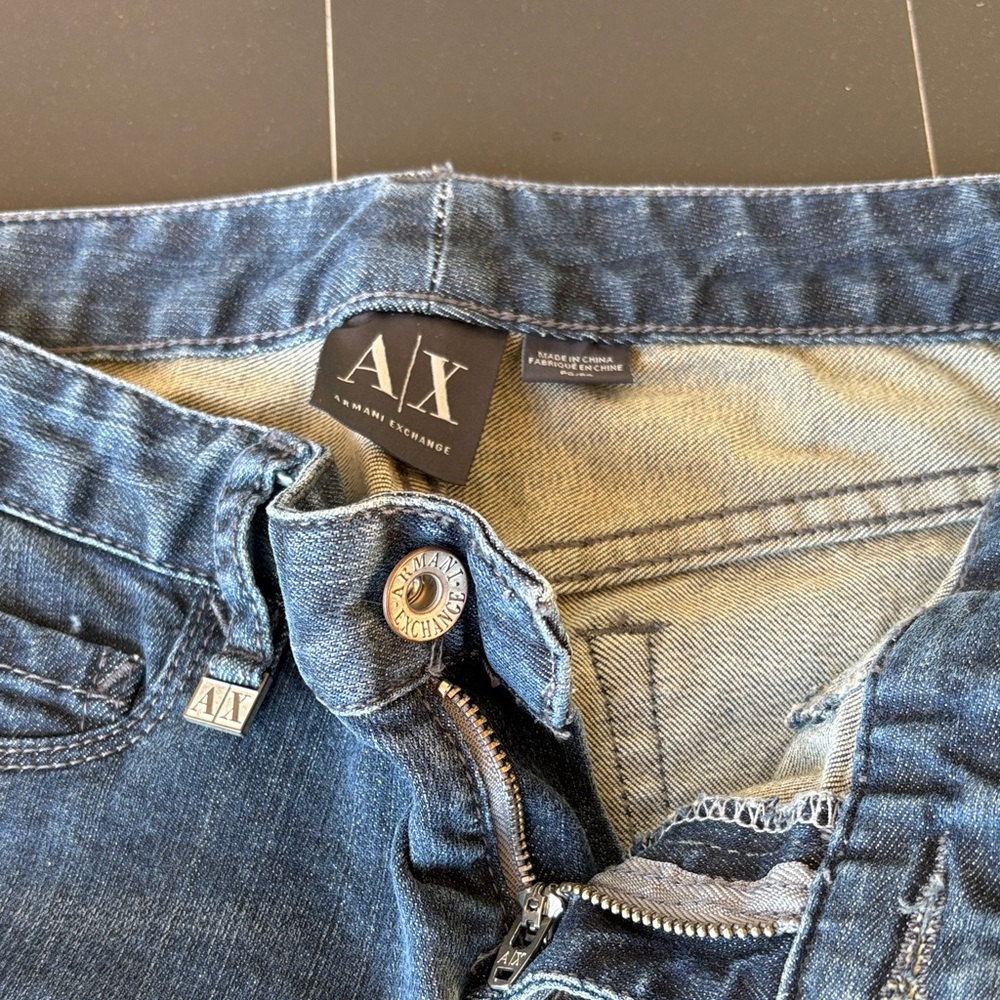 Armani Exchange Indigo Denim Pants